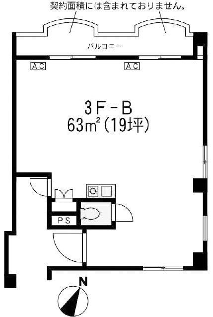 フォーカルビルB 間取り図