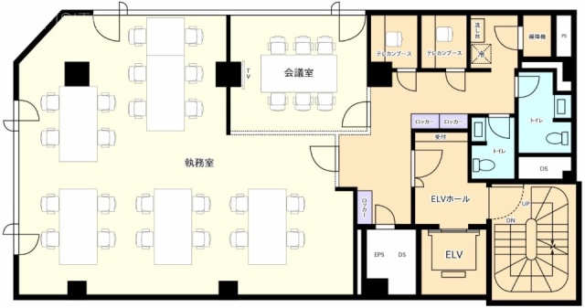 アトリウム日本橋人形町一丁目3F 間取り図
