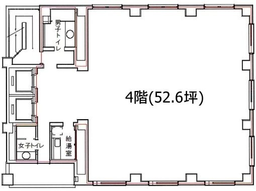 エスエフ茅場町(SF茅場町)ビル4F 間取り図