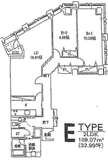 THE ITOYAMA TOWERE(135) 間取り図