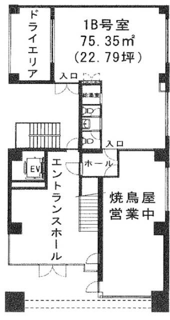 西新宿TOKビルB 間取り図