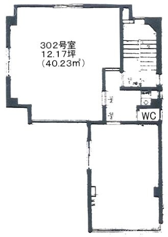 第3森川ビル302 間取り図