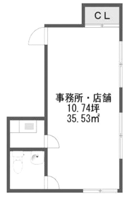 精和ビル301 間取り図