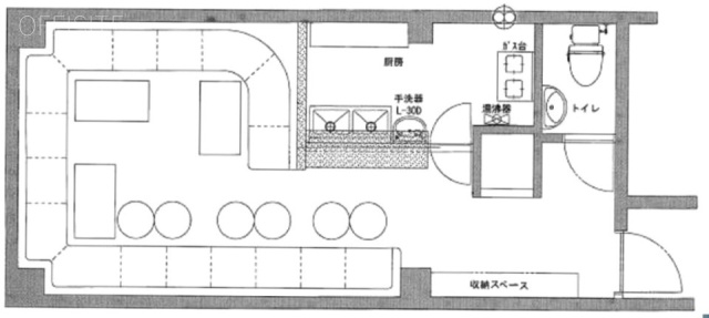 杉崎ビル2F 間取り図