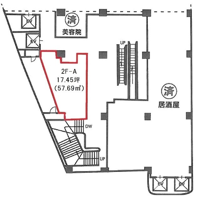 POPビルA 間取り図