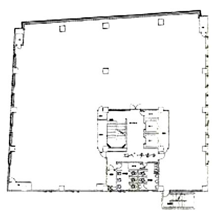 目黒センタービル5F 間取り図