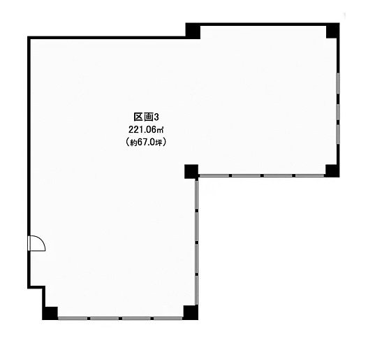 幕張ベイタウンプラザ3F 間取り図