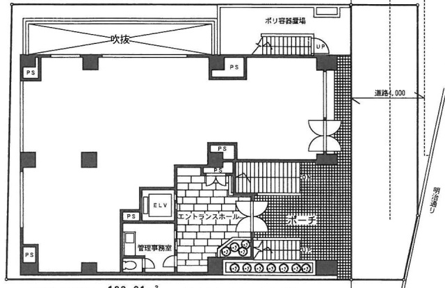 ルックハイツ新宿1F 間取り図