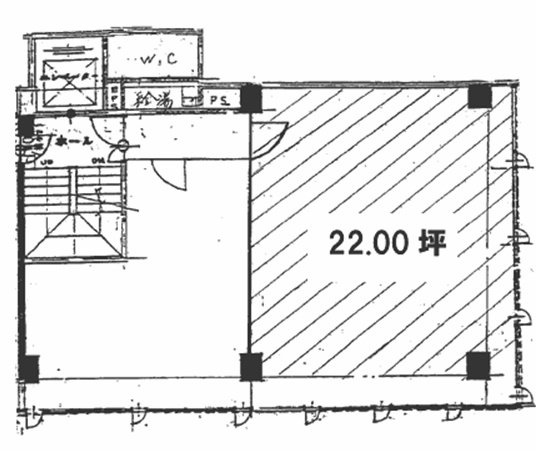 セイコー虎ノ門ビル6F 間取り図