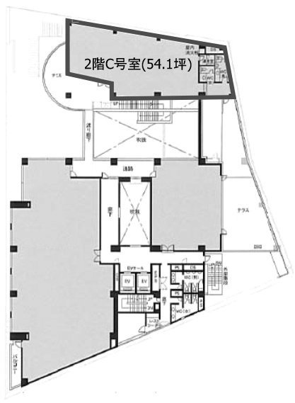 広尾MTRビルC 間取り図