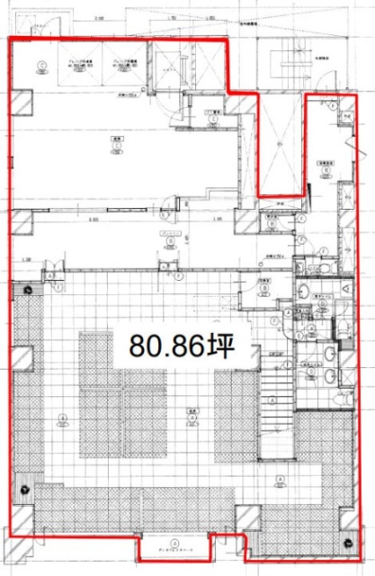 上野一丁目ビル2F 間取り図