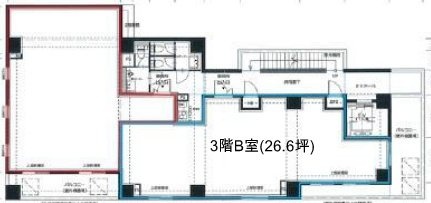 HT青山ビルB 間取り図