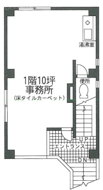 田中ビル1F 間取り図