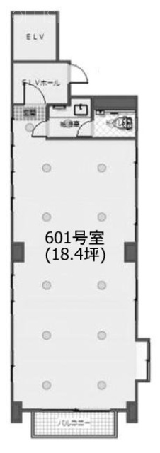 細野ビル6F 間取り図