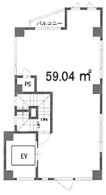 赤塚新町ビル2F 間取り図