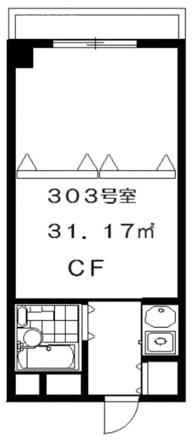 OHビル303 間取り図