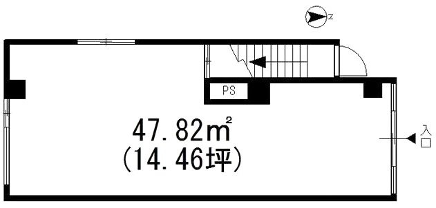 堀将ビル1F 間取り図