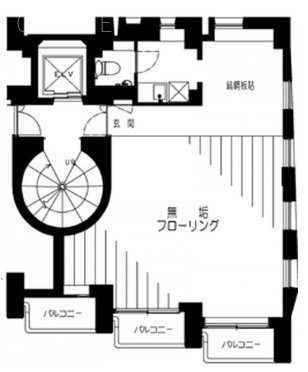 第2スカイビル901 間取り図