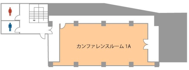 飯田橋東日本ビル(TKPスター貸会議室 飯田橋4丁目)A 間取り図