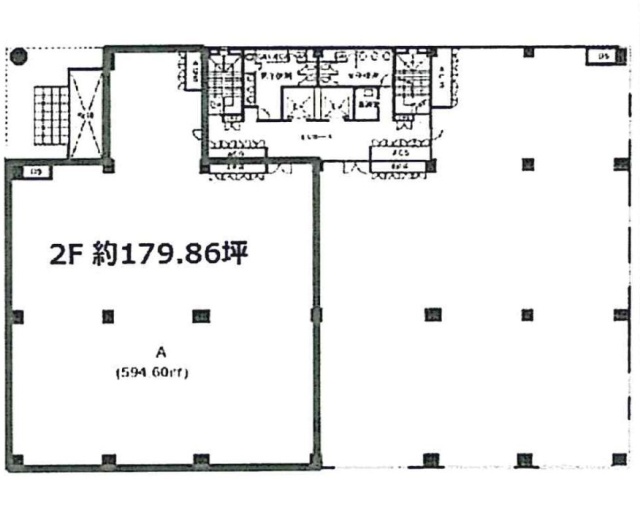 NTB八王子ビル2F 間取り図