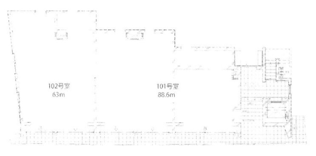 (仮)三澤ビル本館102 間取り図