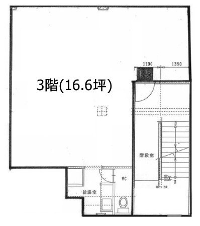 新正堂第2ビル3F 間取り図