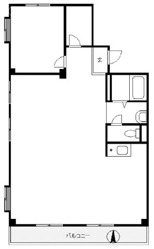 蓮根駅前MKビル3F 間取り図