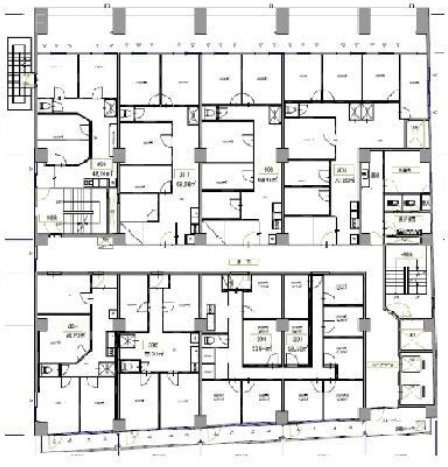 コントワール新宿3F 間取り図