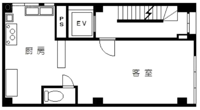 信水ビル3F 間取り図