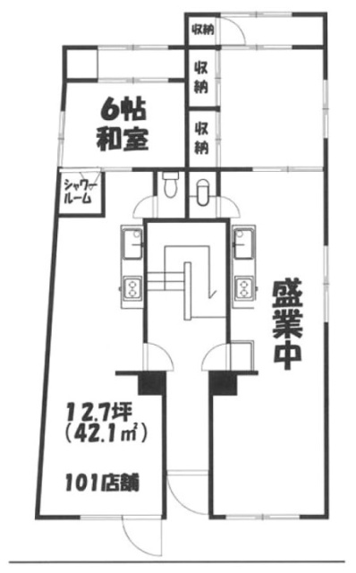 ファミール桜台ビル101 間取り図