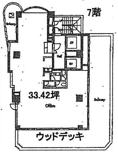 MAPLE WOOD 11ビル7F 間取り図