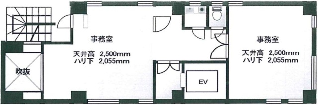 東海ビル2F 間取り図