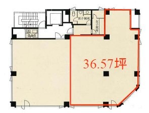 カーニープレイス横浜関内3F 間取り図