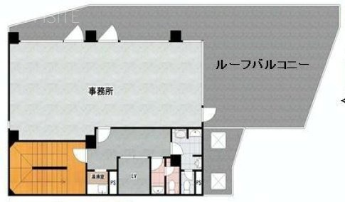 塗装会館ビル5F 間取り図