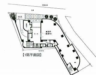 イマス西新宿ビル1F 間取り図