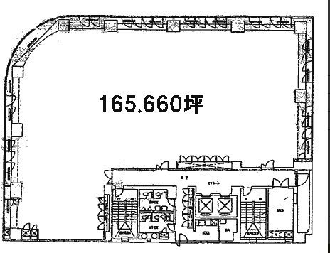 日通商事横浜ビル9F 間取り図