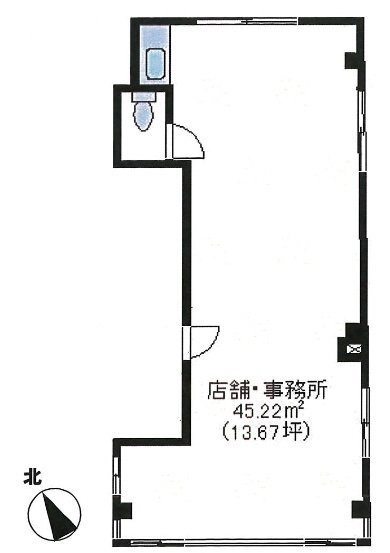 協和ビル用賀2F 間取り図