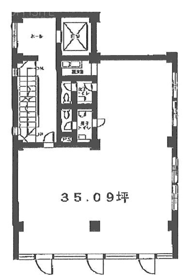 第3田渕ビル4F 間取り図