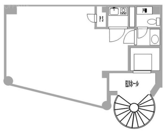 R&Hビル5F 間取り図