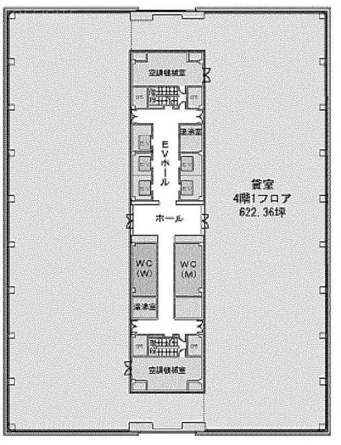 芝浦清水ビル4F 間取り図