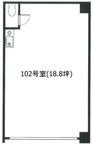 サンハイム西葛西102 間取り図