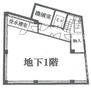 朝陽ビルB1F 間取り図