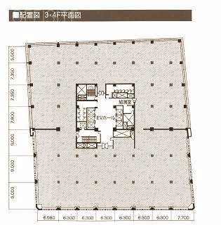 野村不動産日本橋本町ビル3F 間取り図