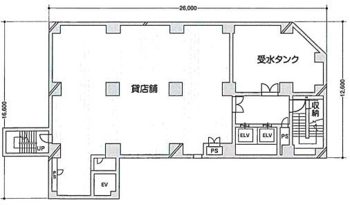 立川NAC(ナック)ビルB1F 間取り図