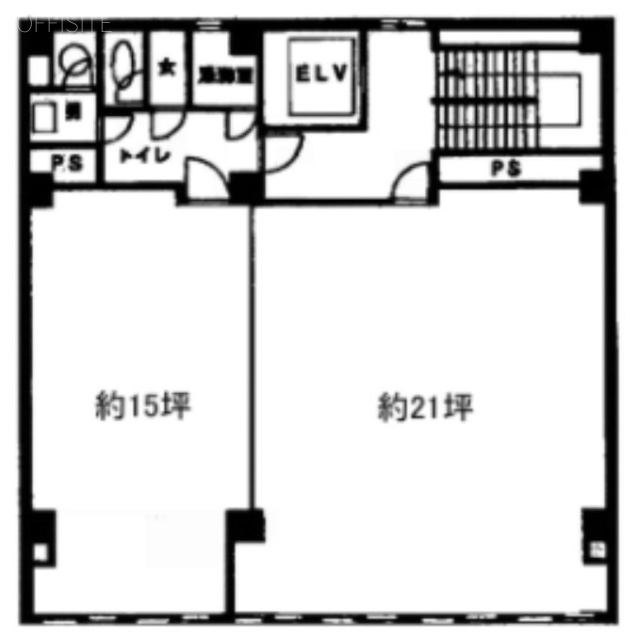 五洋ビルB 間取り図