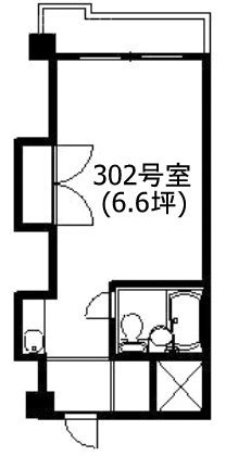 千駄ヶ谷ホリタン302 間取り図