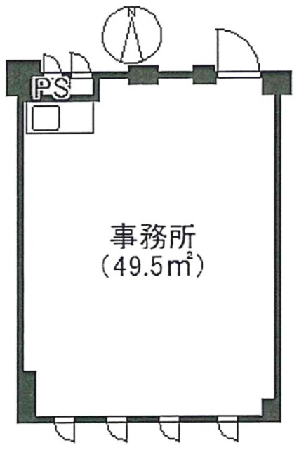 玉盛ビル202 間取り図