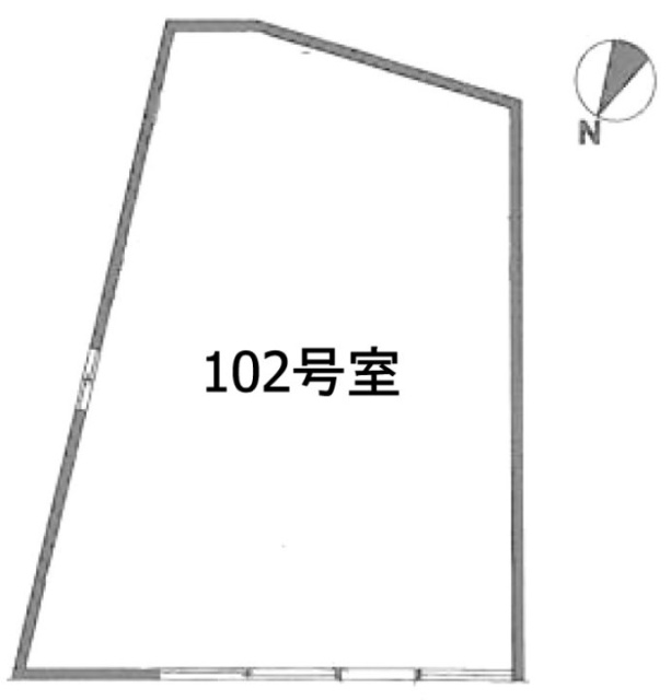 ハイツサノビル102 間取り図