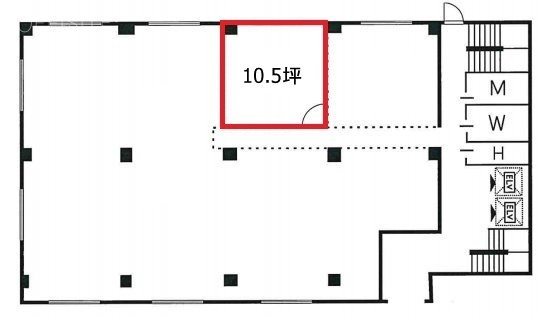 喜助新神田ビル16 間取り図