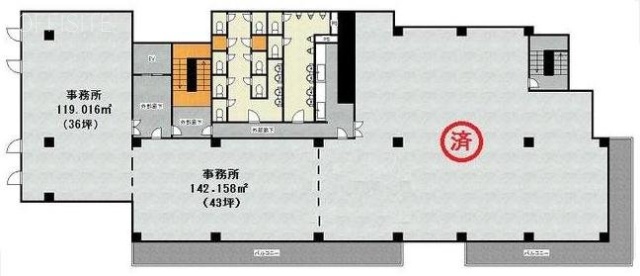 新陽ビル4F 間取り図